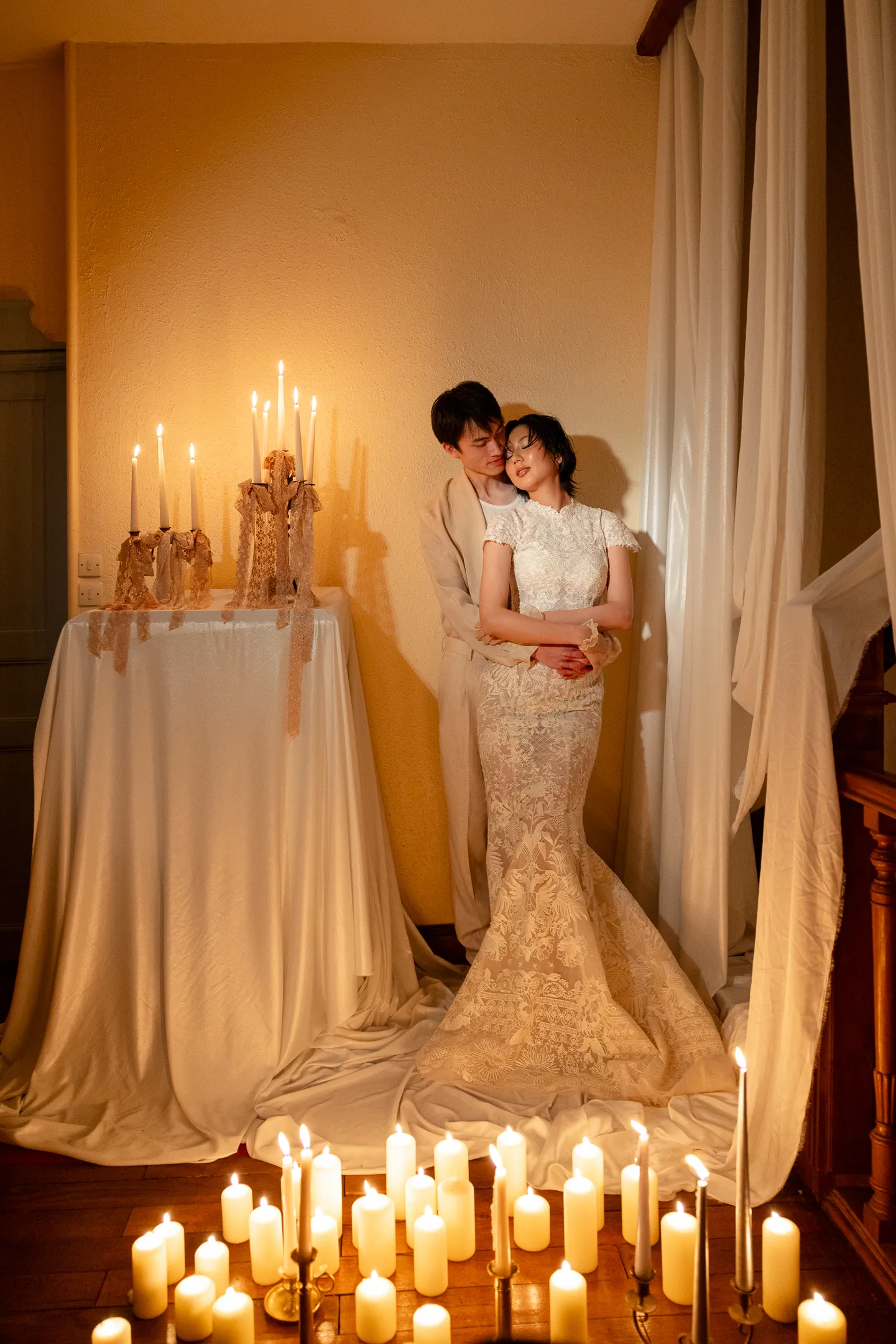 Ceremony detail at Le Domaine du Châtelier, France (photo 19)